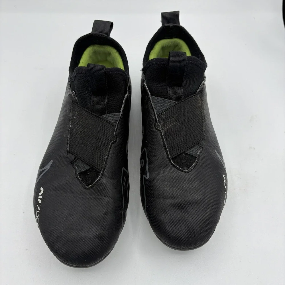 Nike Jr Air Zoom Mercurial Soccer Shoes Youth 5.5 Y Black FG Cleats Futbol Boots